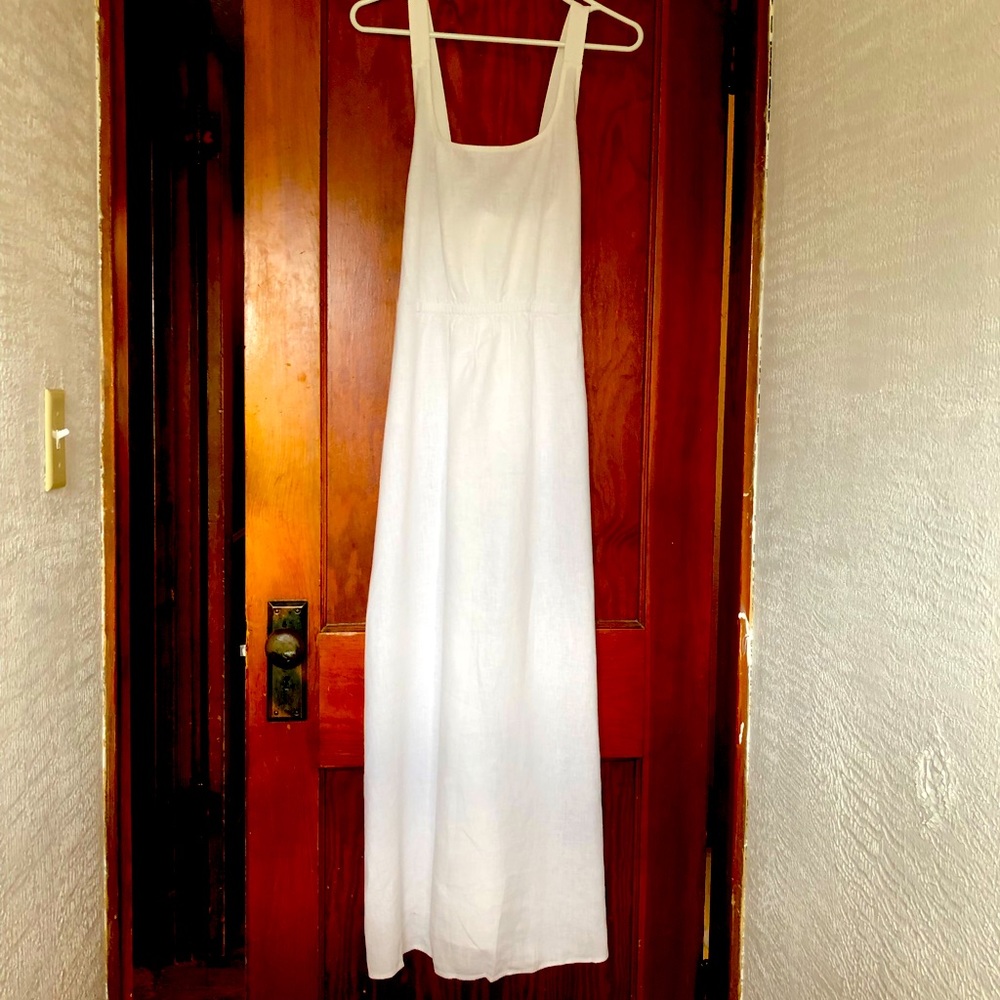 Linen J Crew Maxi Summer Sundress Size L